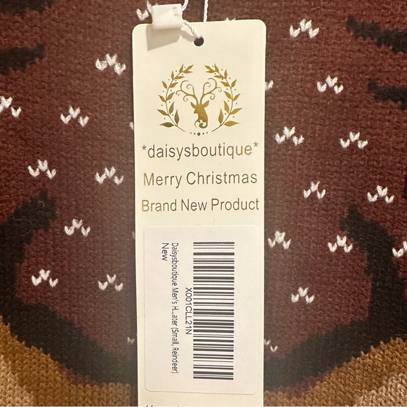 Adorable reindeer Christmas sweater - Picture 3 of 6